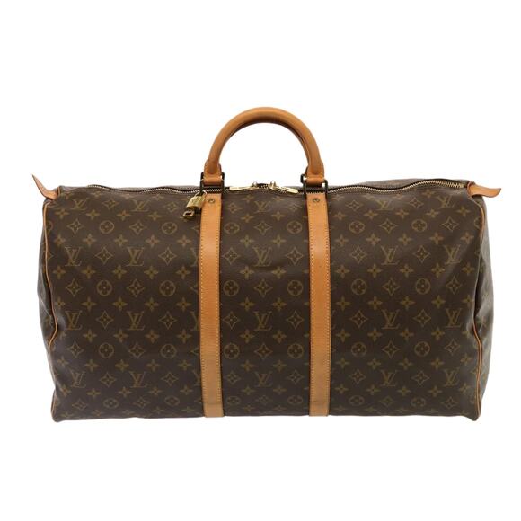 LOUIS VUITTON Monogram Keepall 55 Boston Bag M41424 - Picture 13 of 16